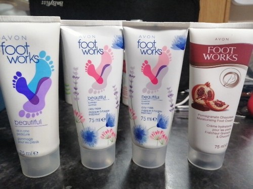 Avon footworks beautiful clay - ,