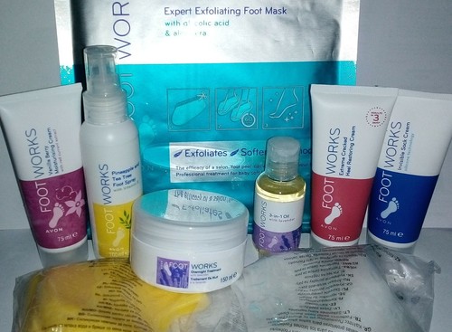 Avon footworks range foot - footworks, range,