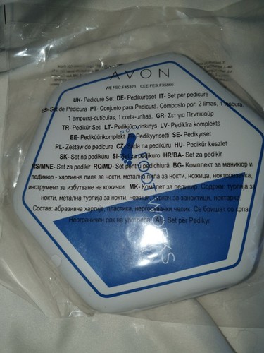Avon pedicure set travel kit - set,
