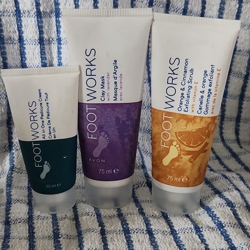 3pc set avon footworks - all, in