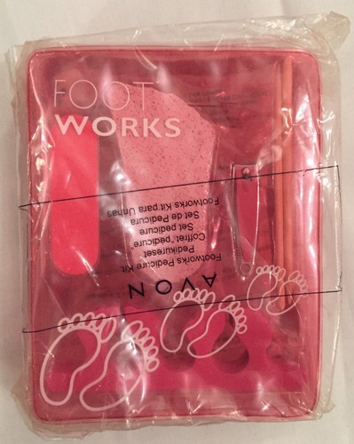 Avon foot works pedicure kit - foot,